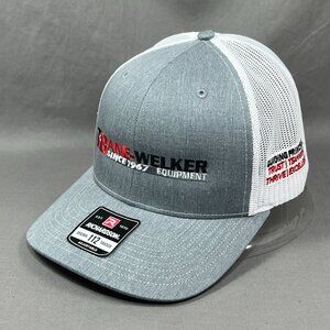 Bane Welker Richardson Snapback Hat Gray Agriculture Trucker Farm Equipment Mens